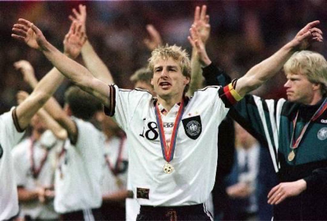 激レア！【未使用】アディダス クリンスマン #18 ドイツ ユーロ 1996