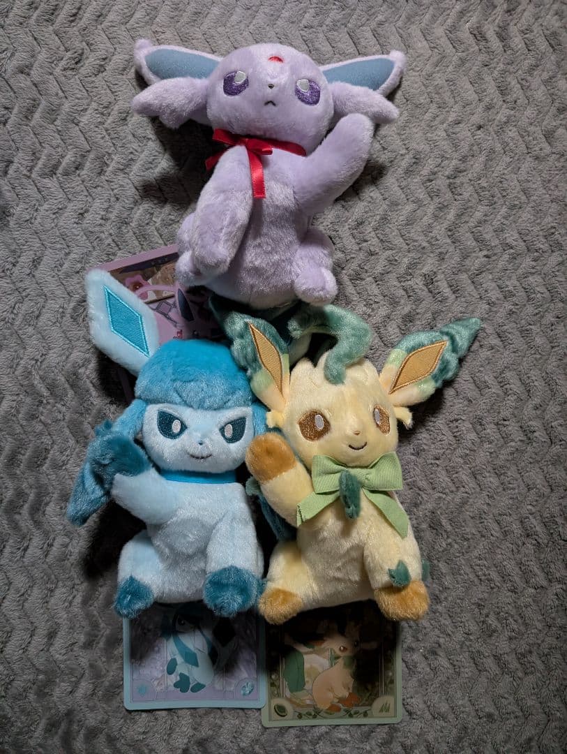 ぬいぐるみ Eevee Collection グレイシア　リーフィア　エーフィ