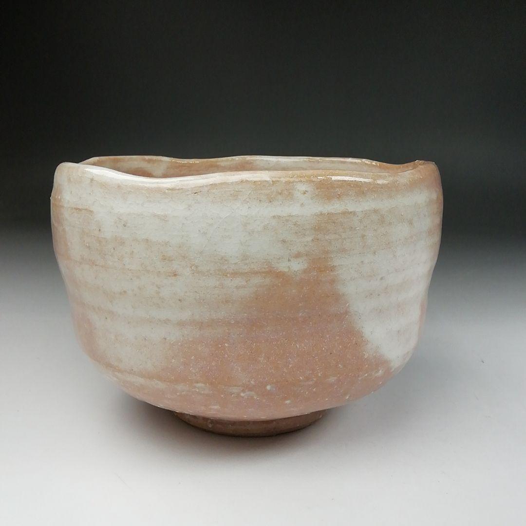 Ｔ６００　茶碗　『掛分釉　秋草』『近藤清泉 造』　共箱　抹茶碗　茶道具