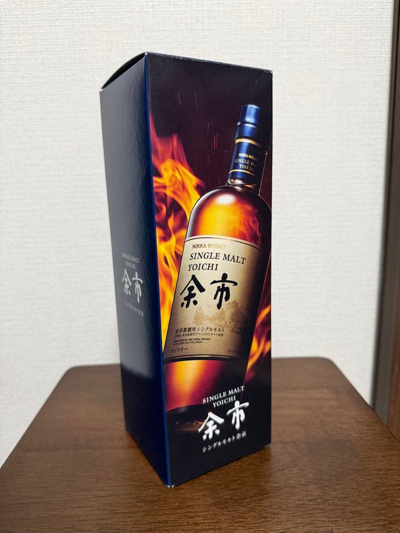 本物　ニッカ　余市　シングルモルト　ウイスキー　700ml 箱付き