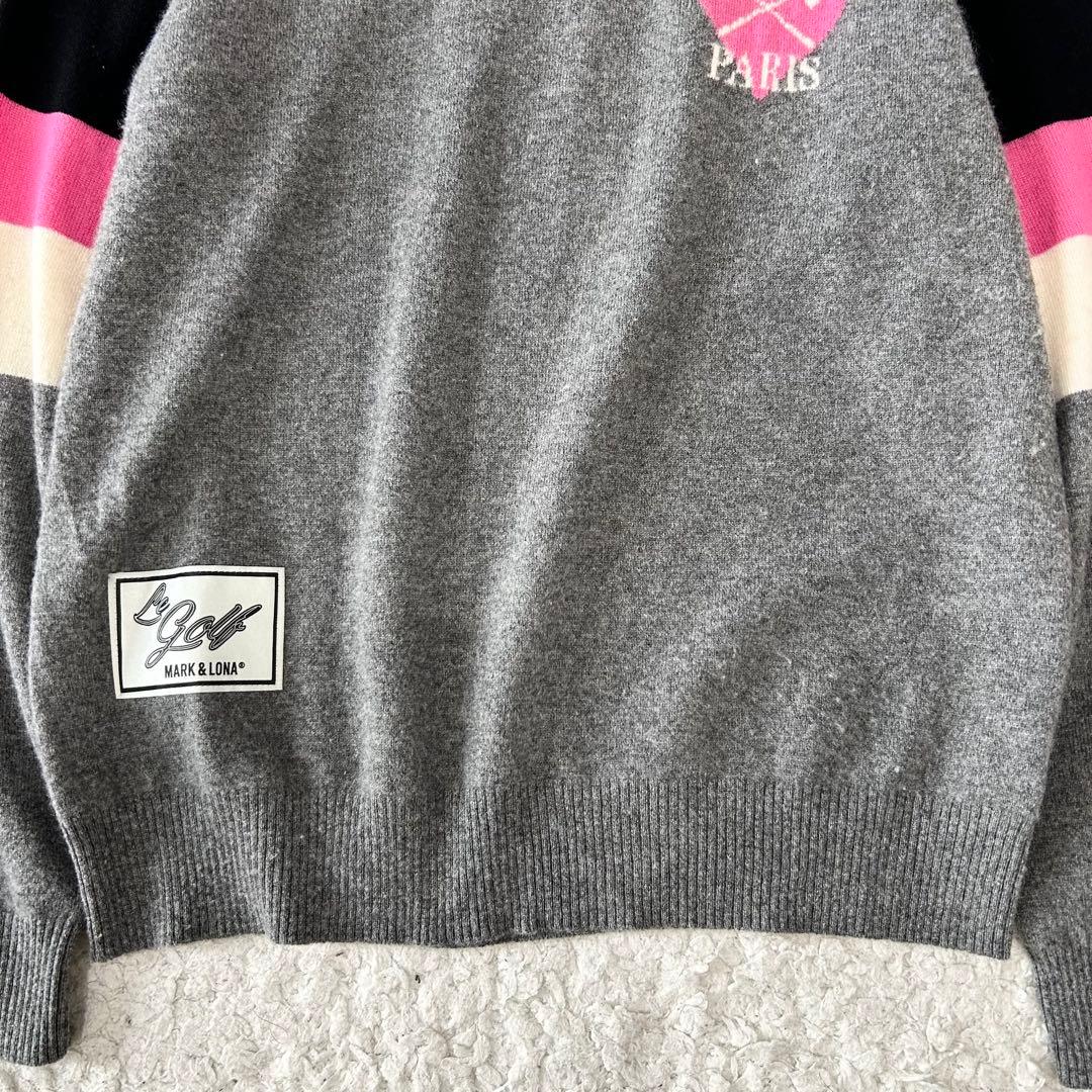 マークアンドロナ カシミヤ100% ニット セーター XL 2022