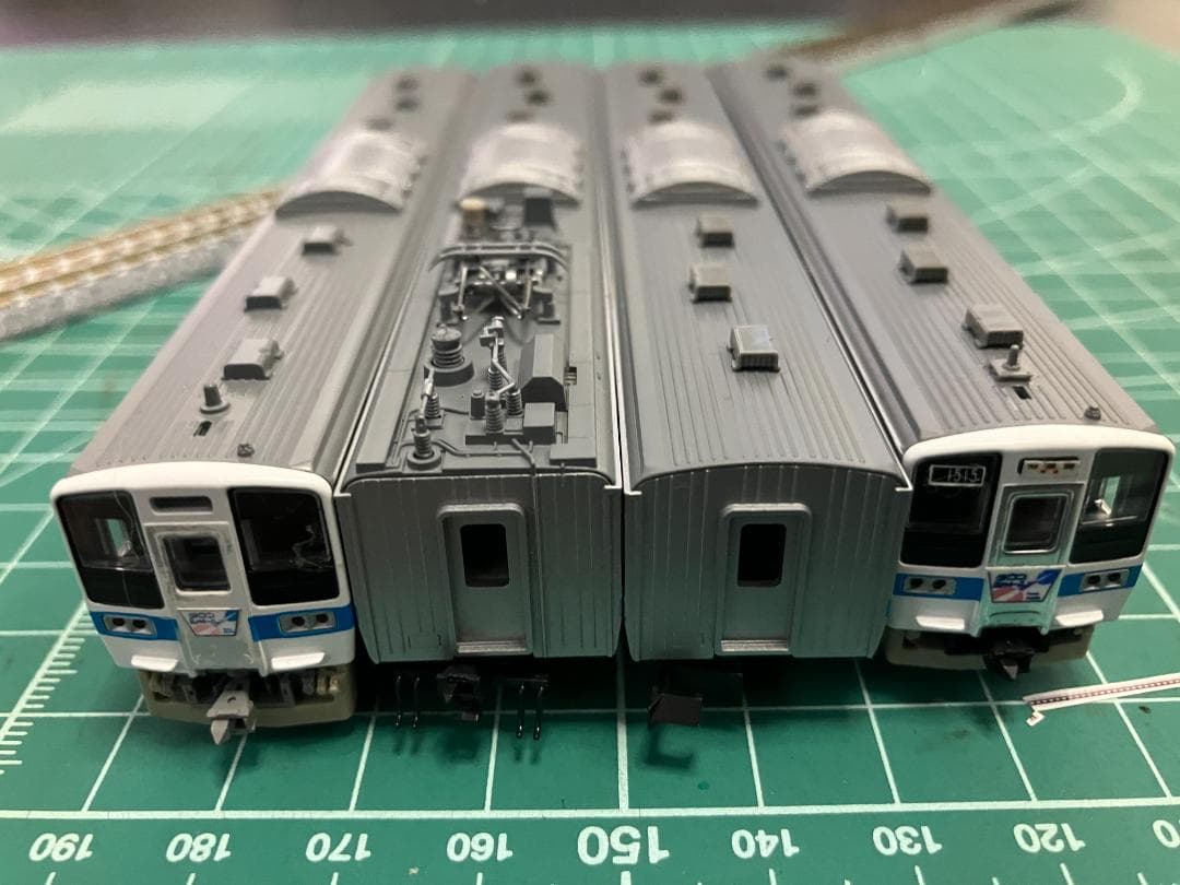 トミックス415系1500番台九州色8両セット（ジャンク品扱い）