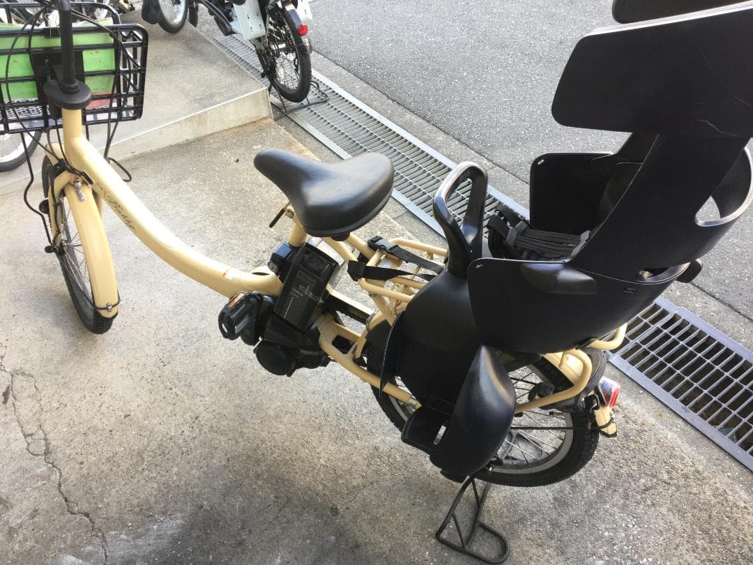 地域限定送料無料　パスバビーアン　子供乗せ　15,4AH　神戸市　電動自転車