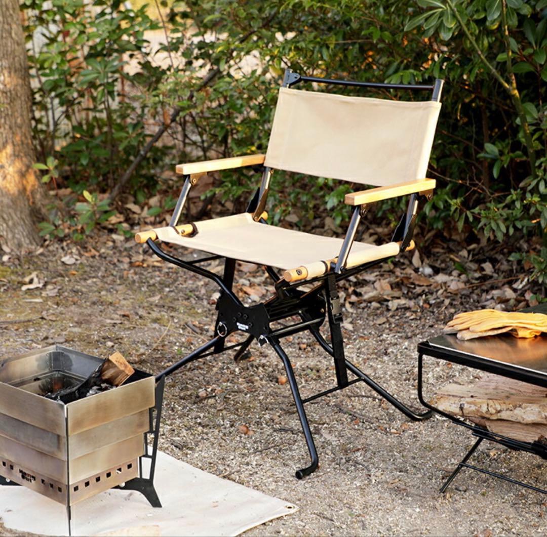 【新品・2脚セット】HangOut BF DirectorsChair ベージュ
