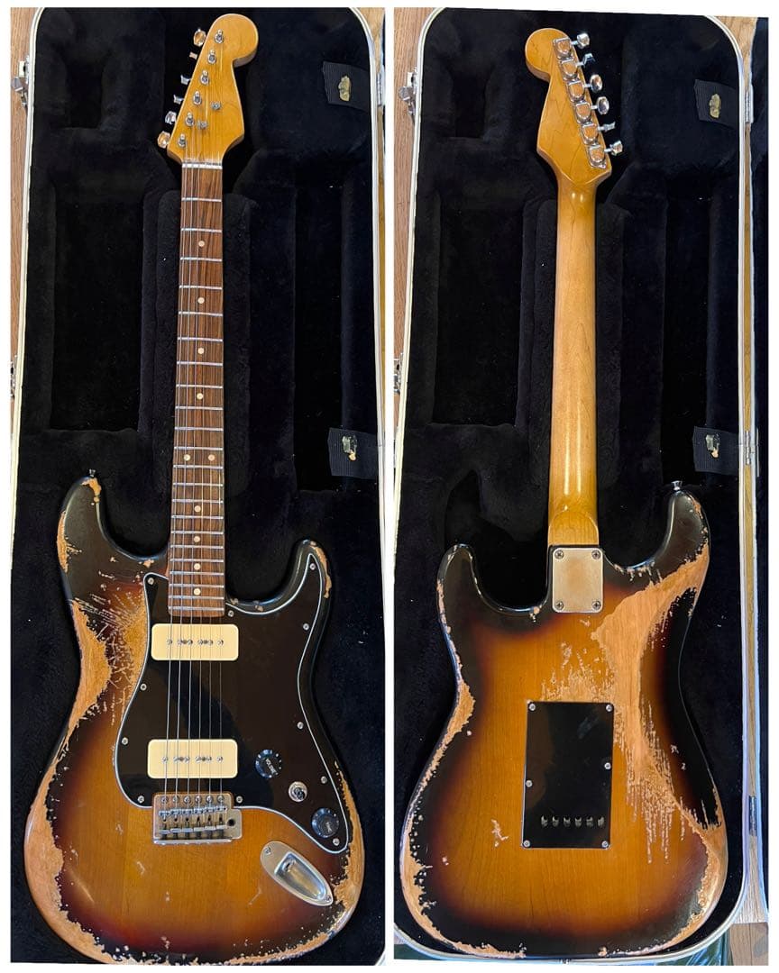 ハードレリック 60sストラトキャスター ソープバーPU × オイルコンデンサー