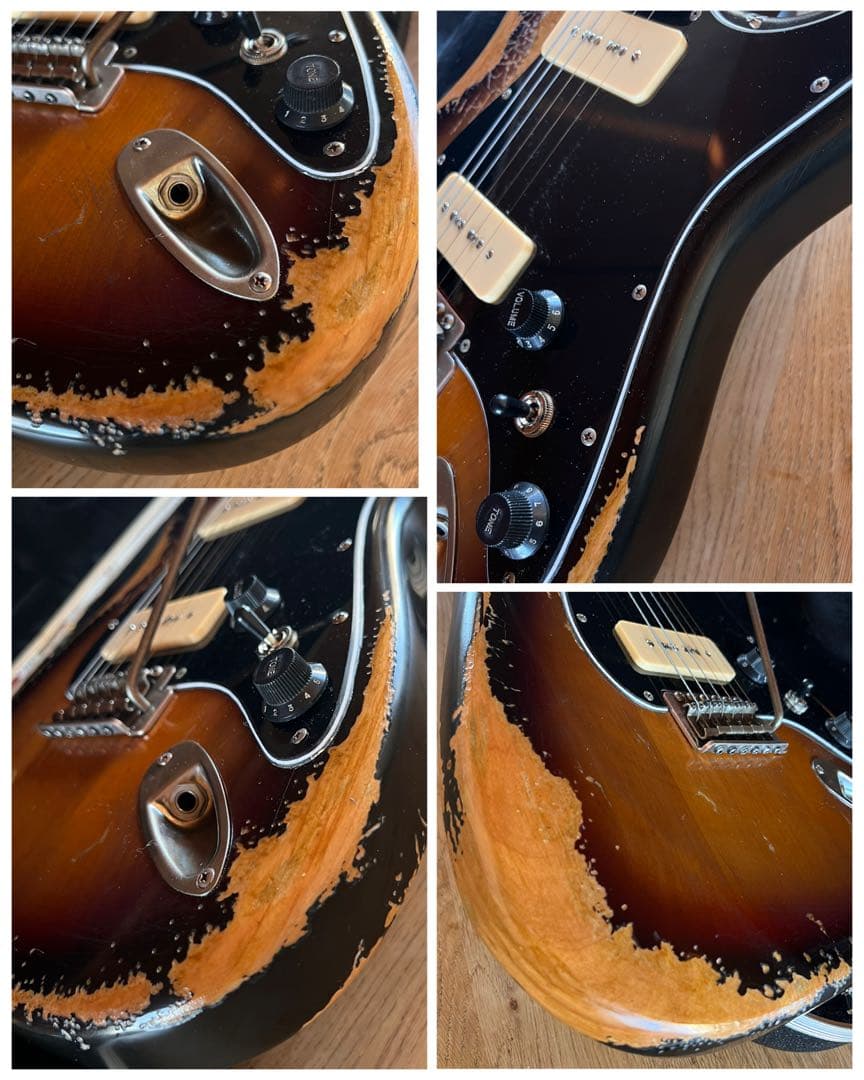 ハードレリック 60sストラトキャスター ソープバーPU × オイルコンデンサー