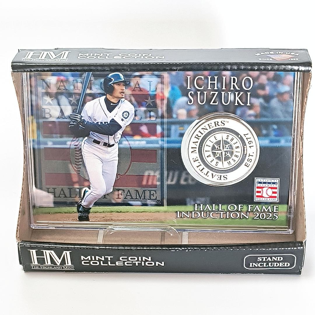 激レア【新品・輸入品】イチロー ハイランドミント 殿堂記念 シルバーカード