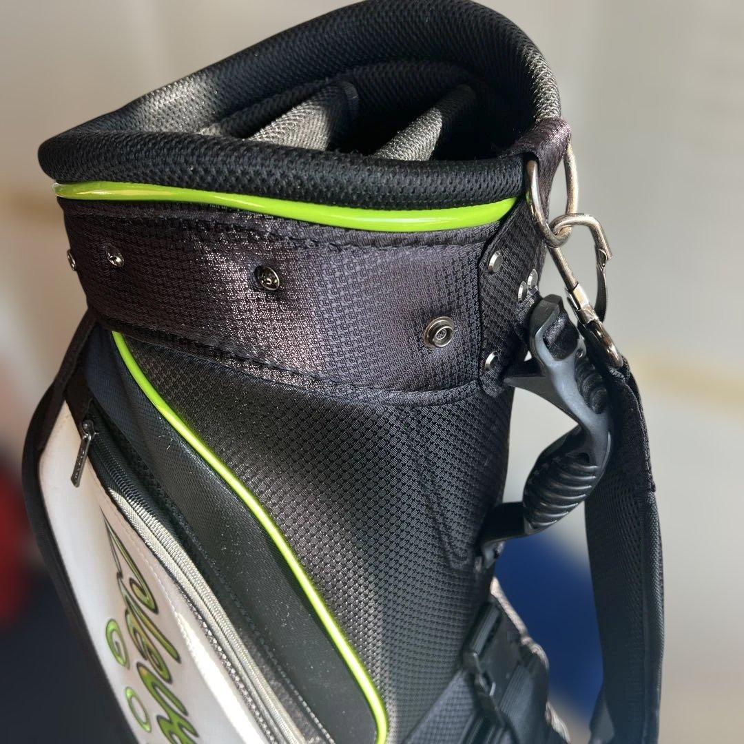 Cleveland Golf キャディバッグ ブラック/ホワイト/グリーン