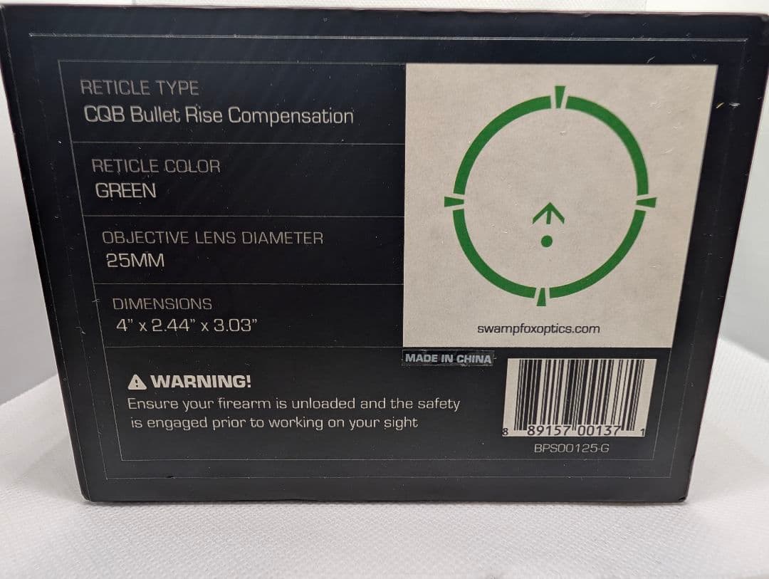 【新品実物】Swampfox BLADE PRISM 1×25 プリズムスコープ