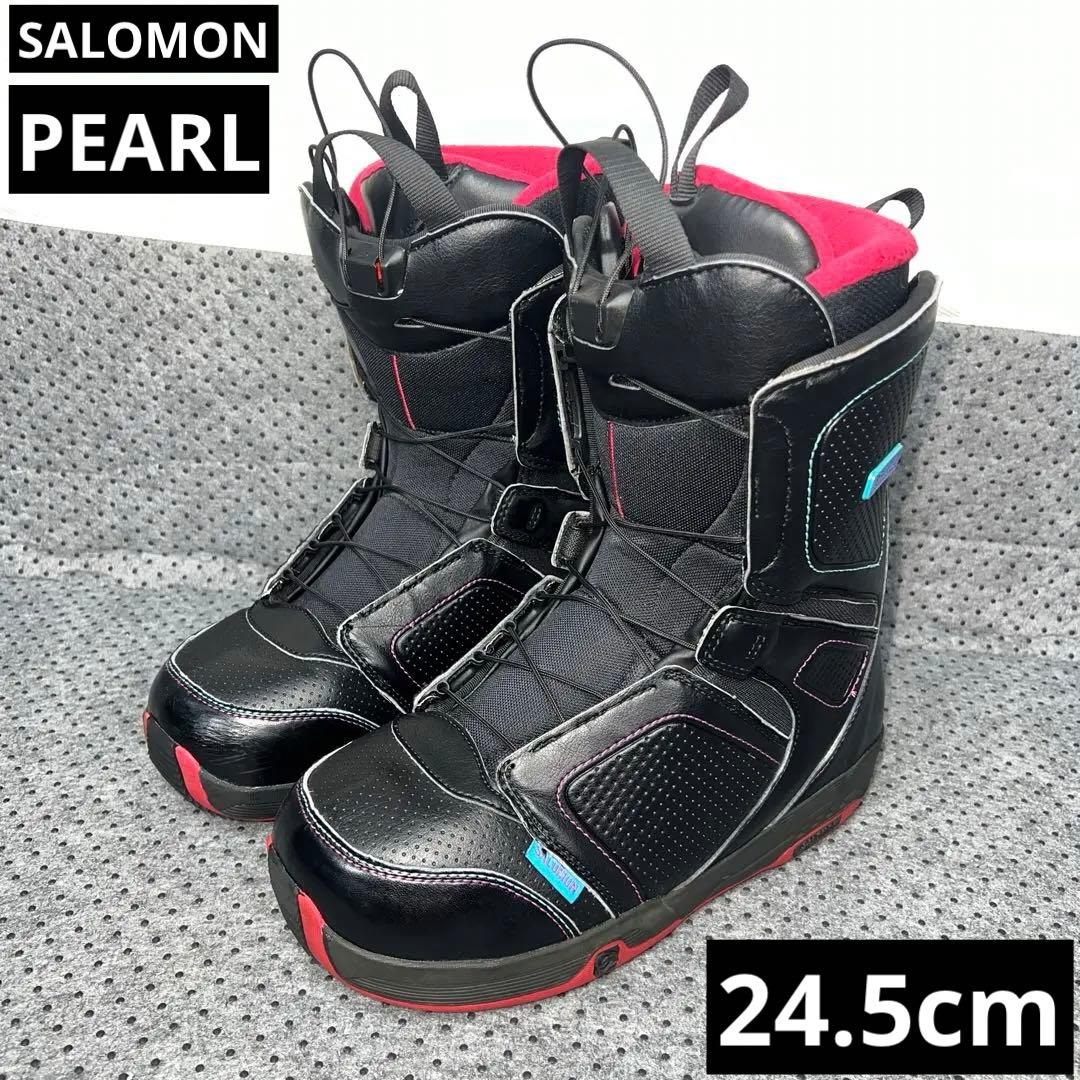 7-8回使用 24.5cm SALOMON PEARL スノーボードブーツ