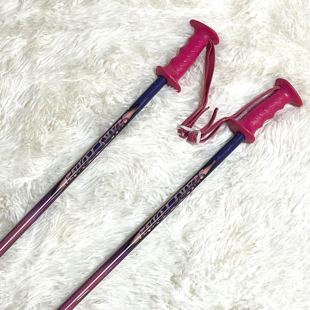 【良品】 120cm ジュニアスキー　4点セット Pure conscious