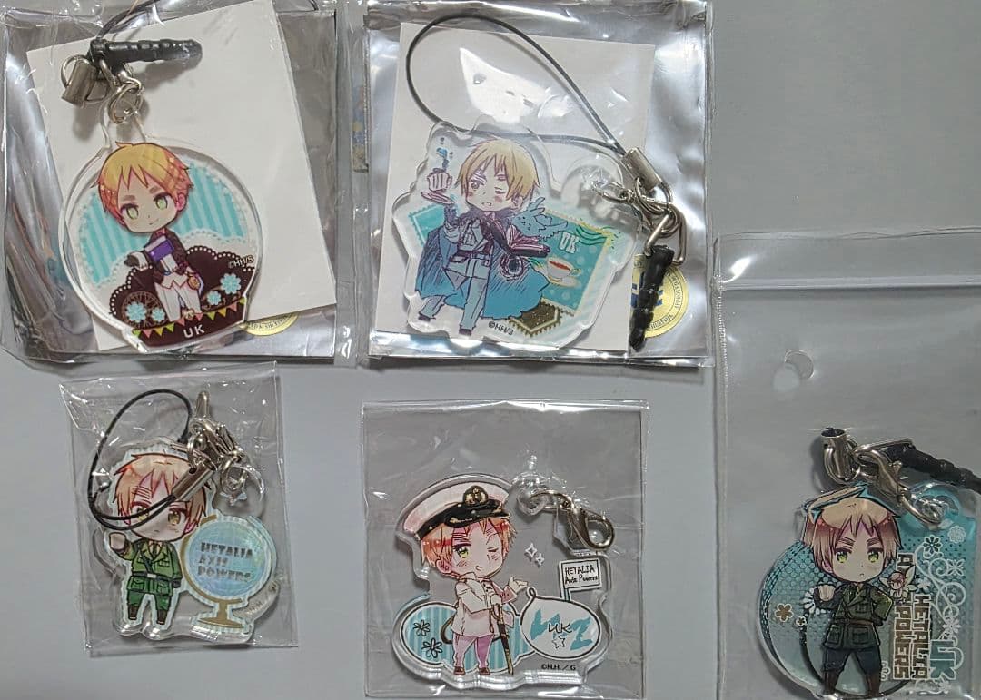 ヘタリア イヤホンジャック まとめ イギリス 原作絵のみ