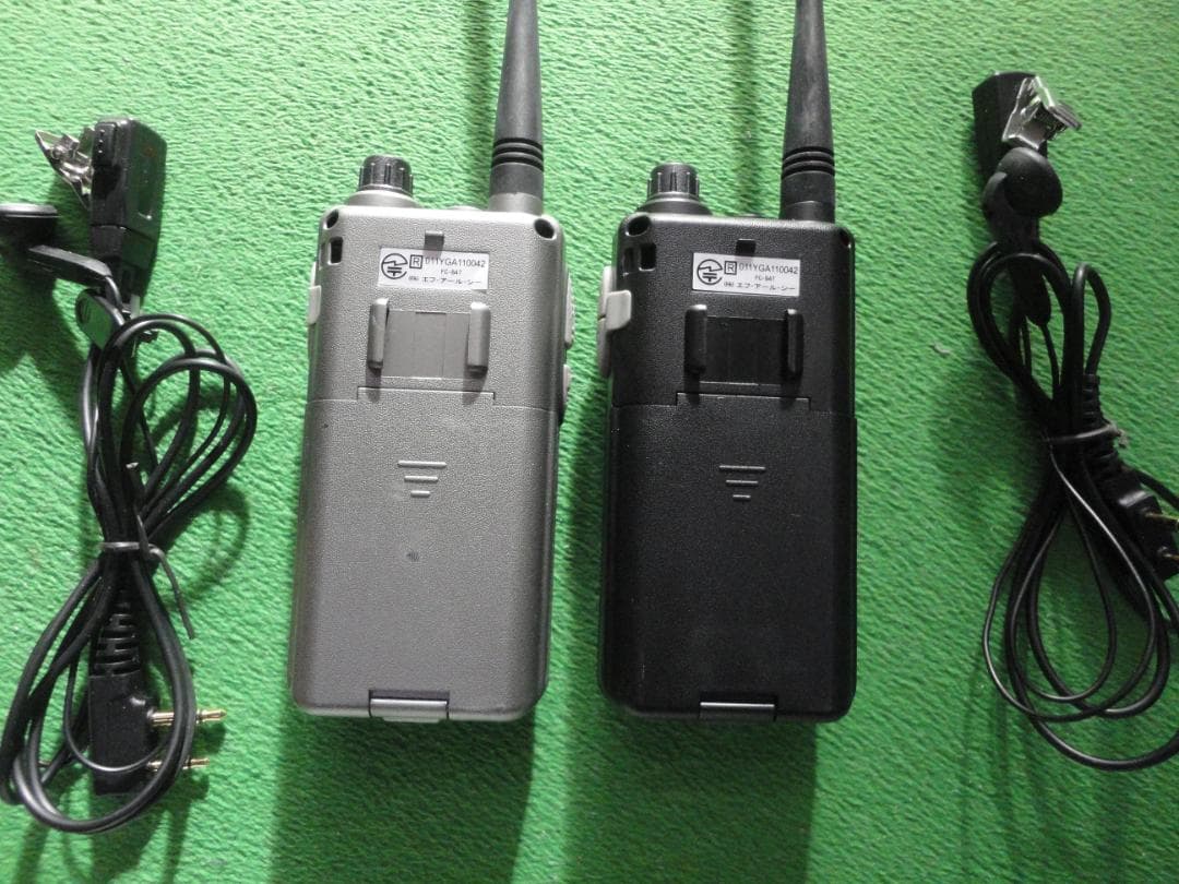 ファーストコム　同時通話　特定小電力トランシーバーFC-B47　2台セット