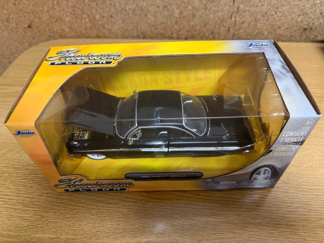 【廃番】1961 Chevy Impala ブラック　Jada 1/24