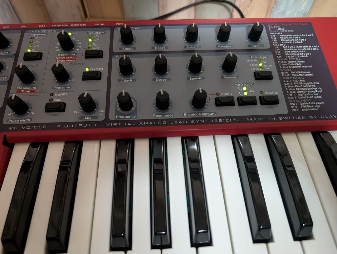 nord lead 2x バーチャルアナログ シンセサイザー