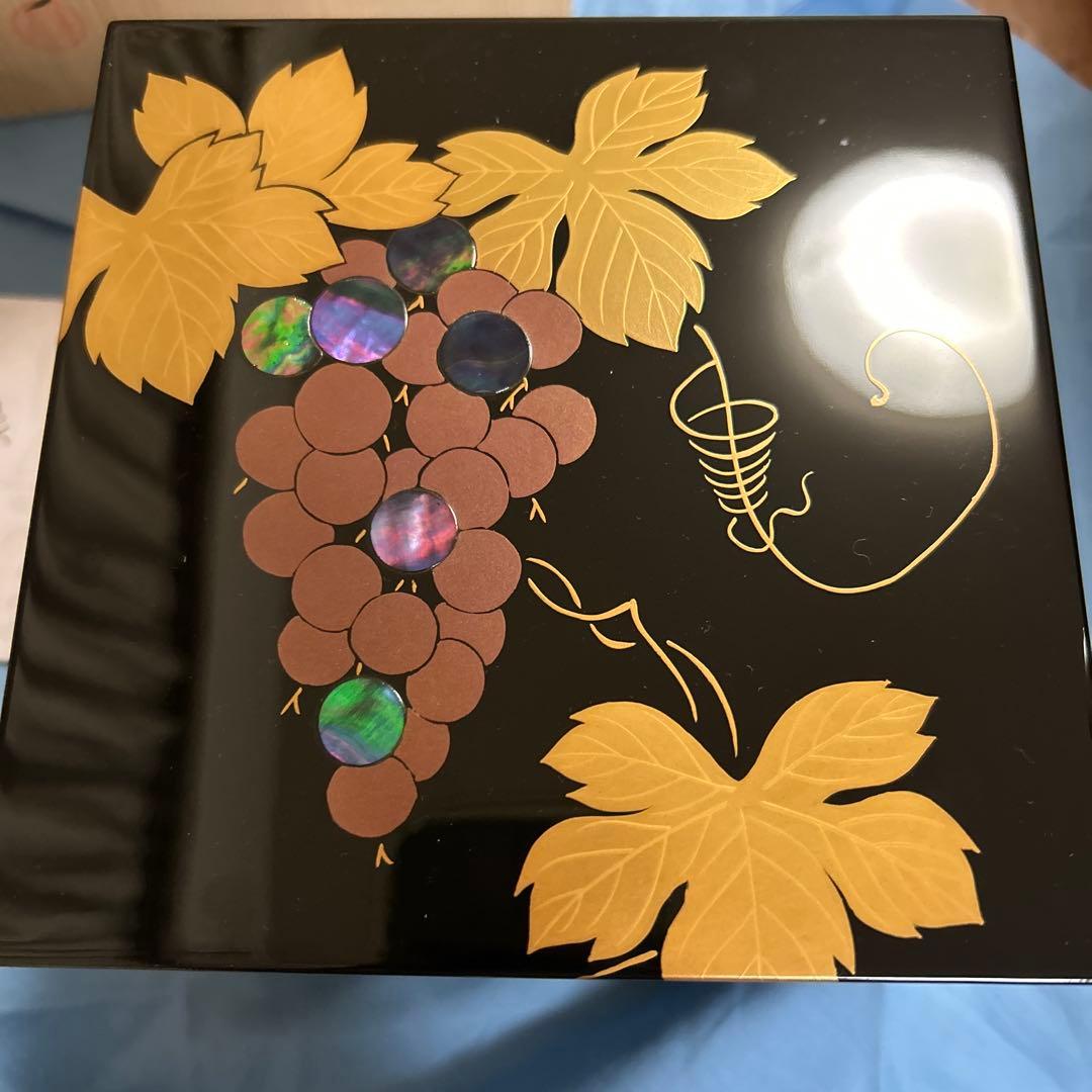 定価264000円　【未使用】平安象彦　宝石箱　葡萄　ぶどう　高級漆器