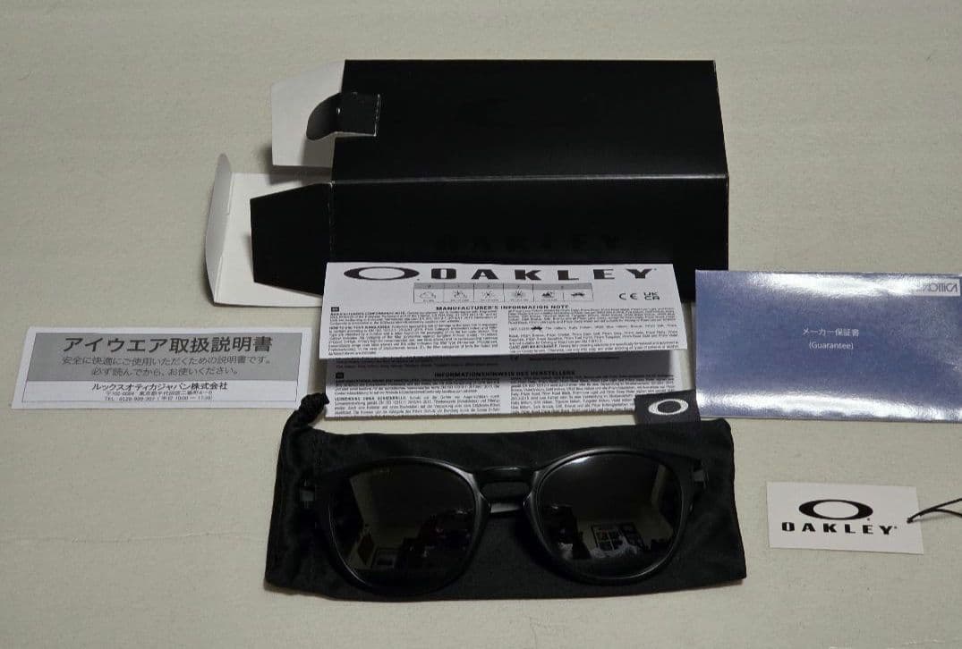 OAKLEY 【オークリー】LATCH ラッチ マットブラック アジアンフィット