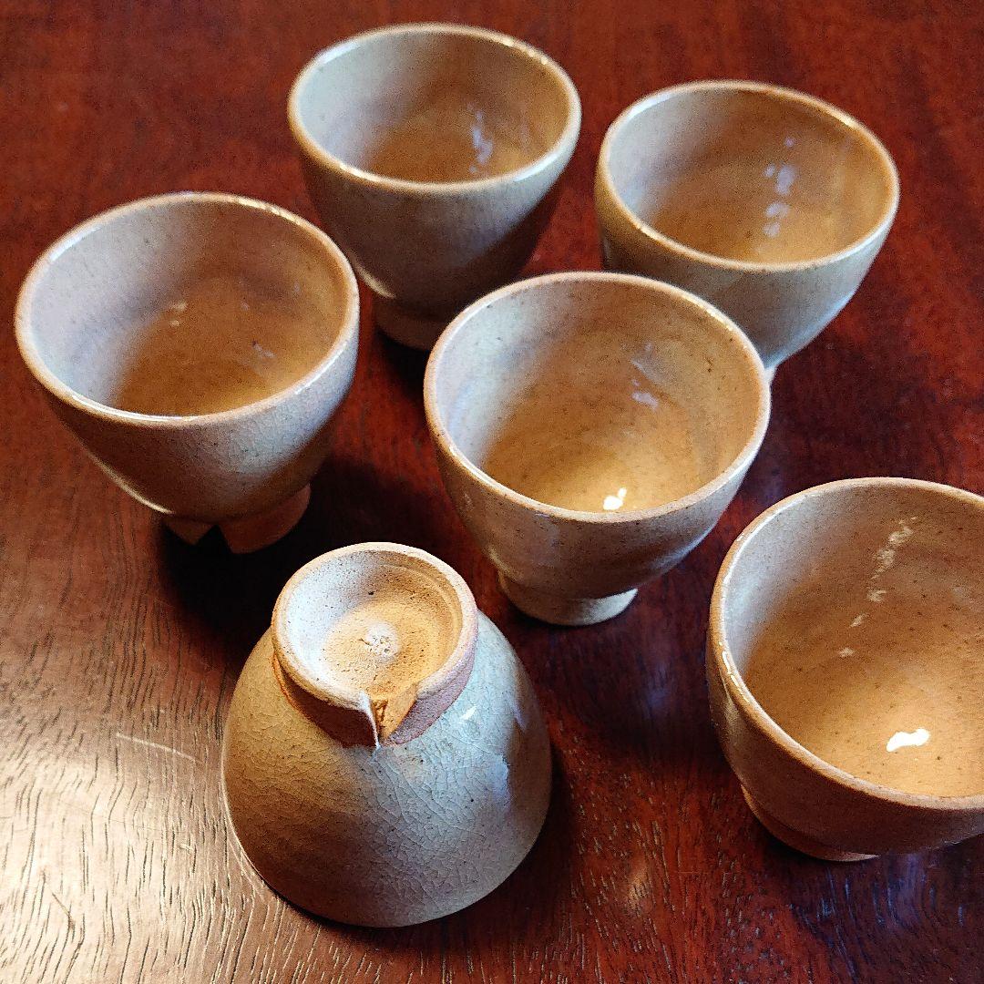 萩焼  煎茶揃え