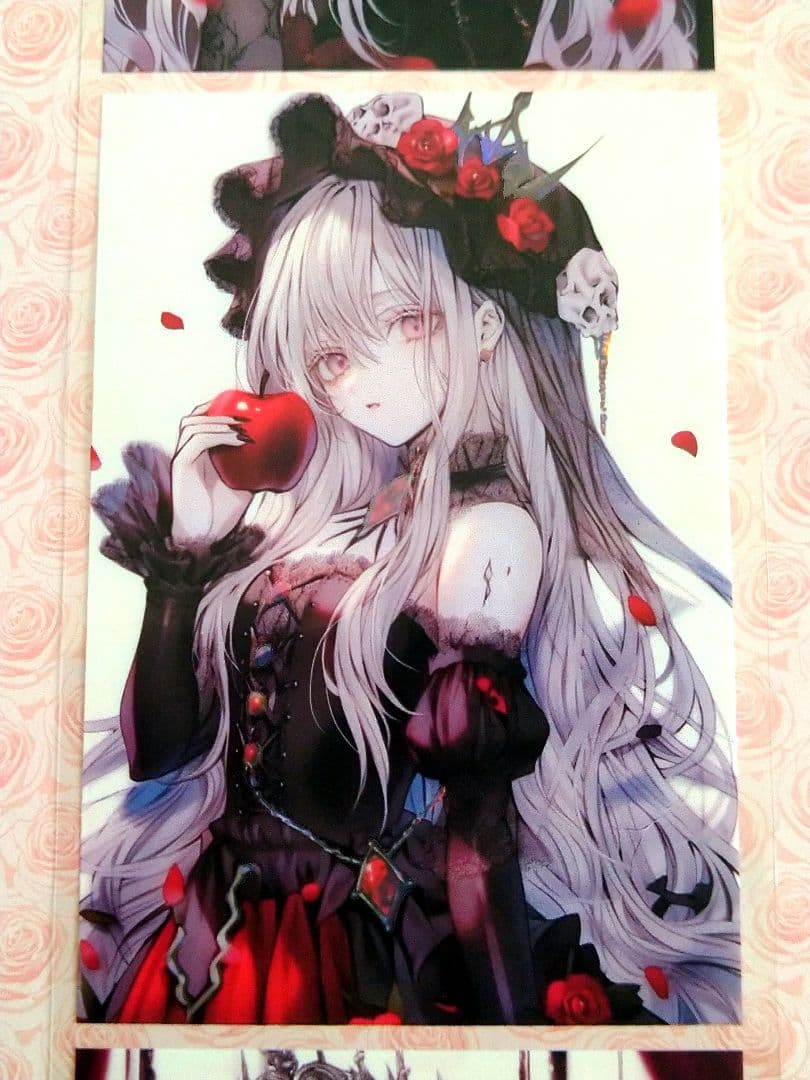 廃盤品✩J839＃红丝缠(贝壳光)荒诞剧目切り売り海外人物マステ女の子AIマステ