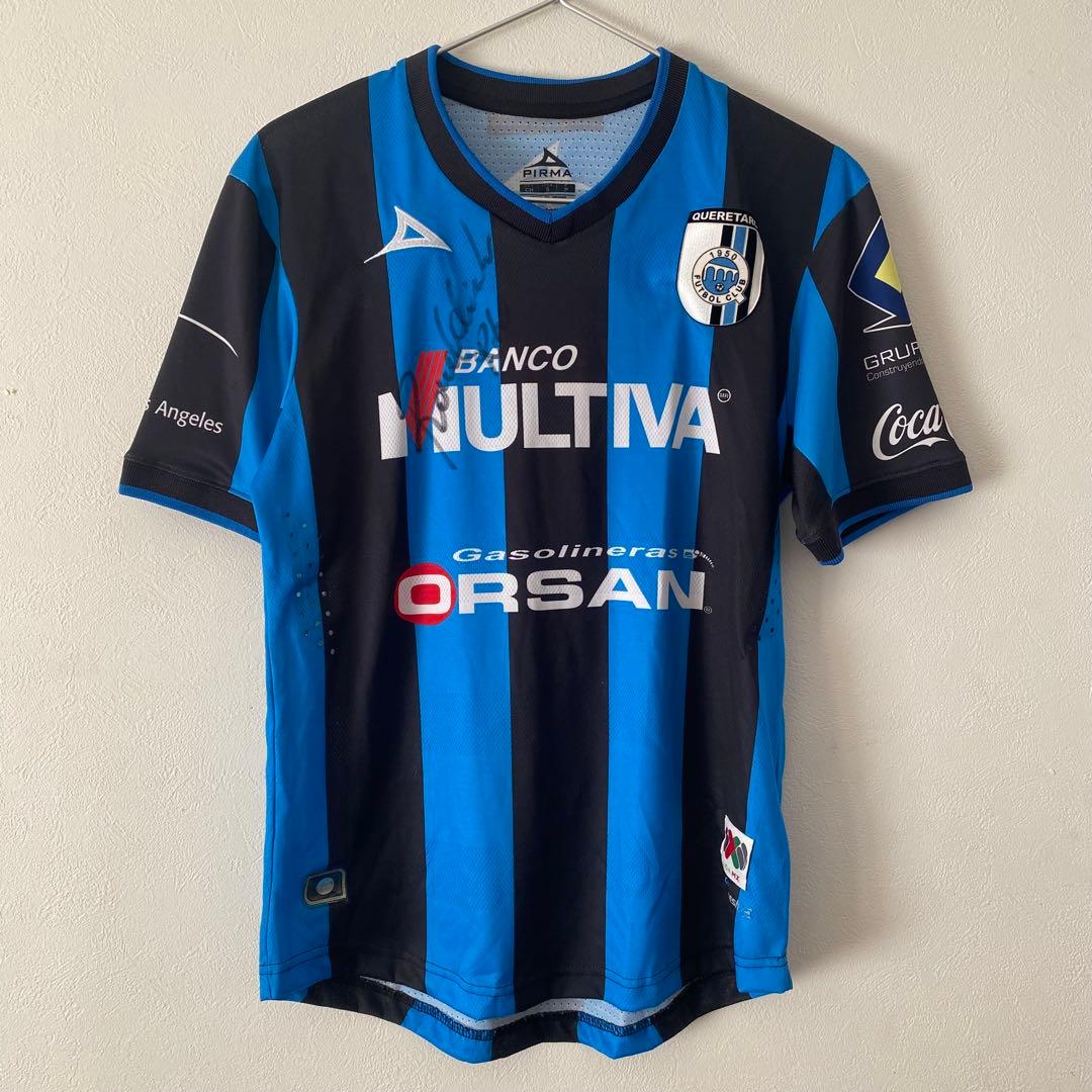 ロナウジーニョ 直筆サイン ケレタロFC 実使用同モデル