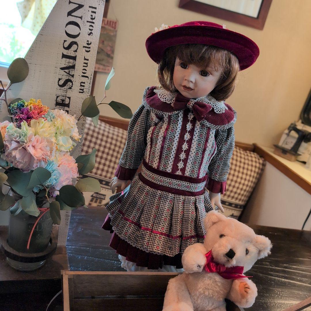 コカ・コーラアンティークペアビスクドール