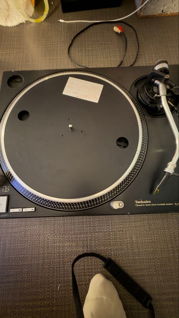 ジャンクTechnics SL-1200 ターンテーブルmk3