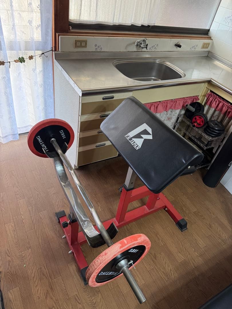 PR-JAPAN調整可能トレーニングベンチセット