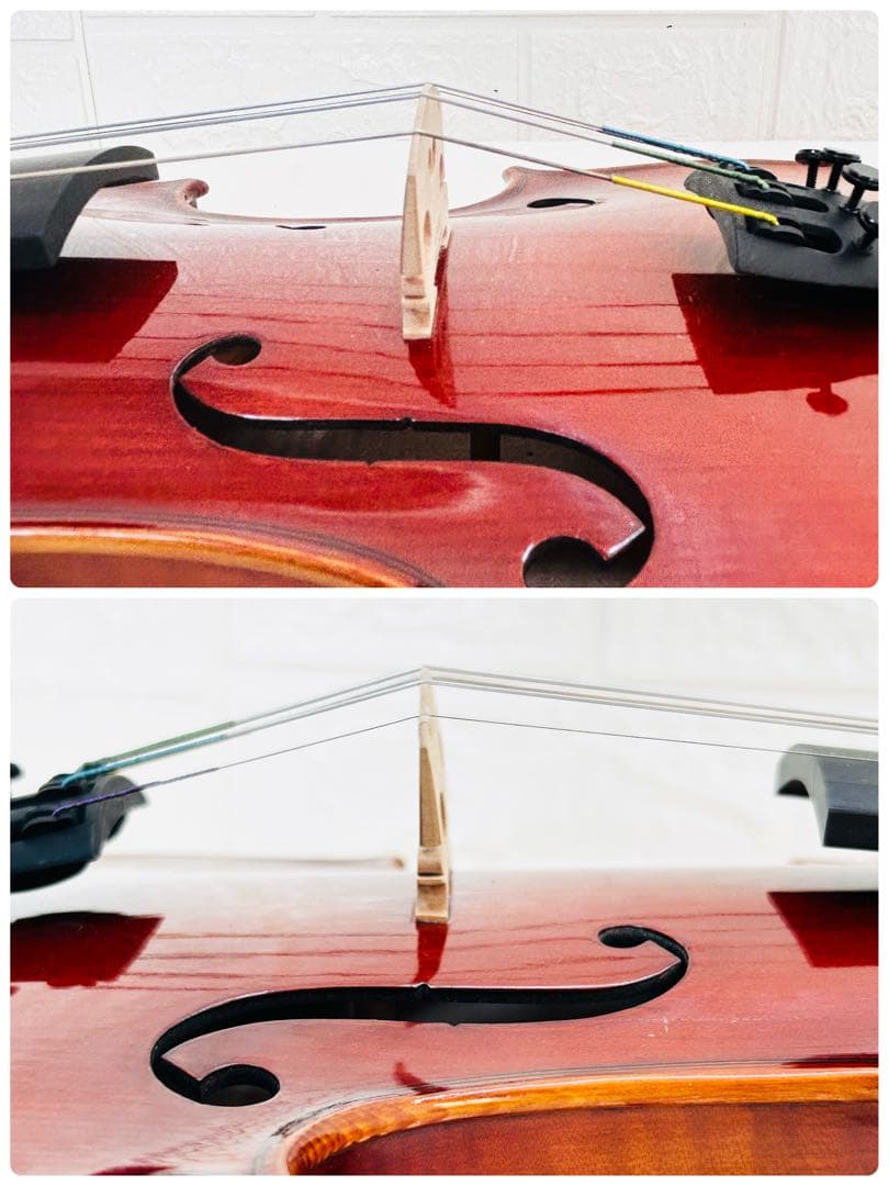 Bella Armonia　バイオリン　OVN02-148　4/4　虎杢目　良品