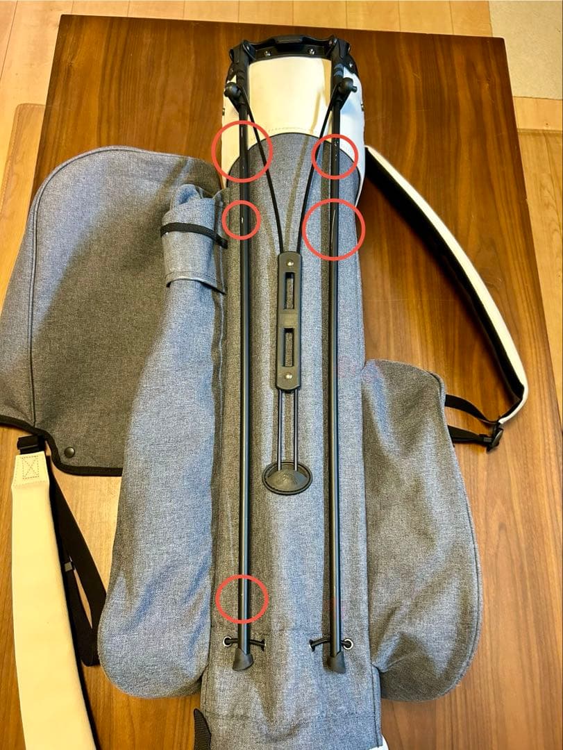 JONES Trouper スタンドゴルフバッグ　ジョーンズ