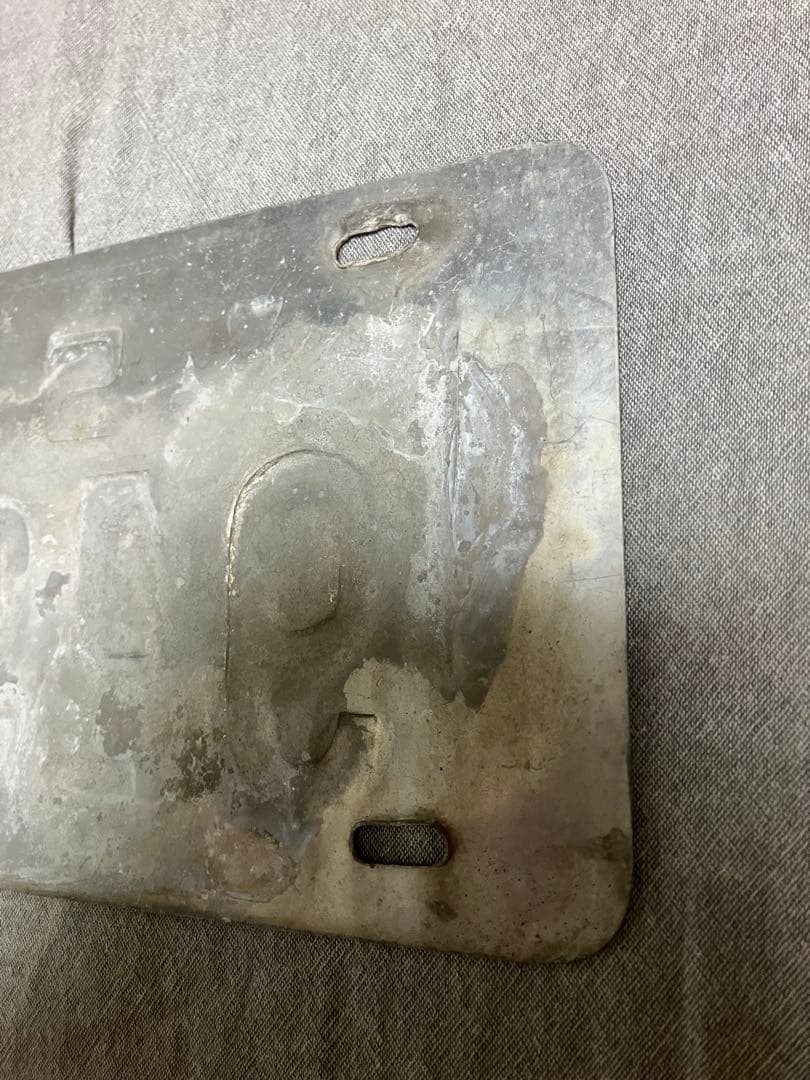 琉球政府発行 車両ナンバープレート