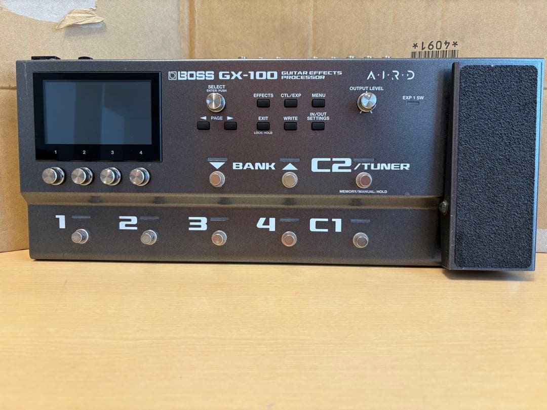 BOSS GX-100 マルチエフェクター　 Bluetoothアダプター付箱付