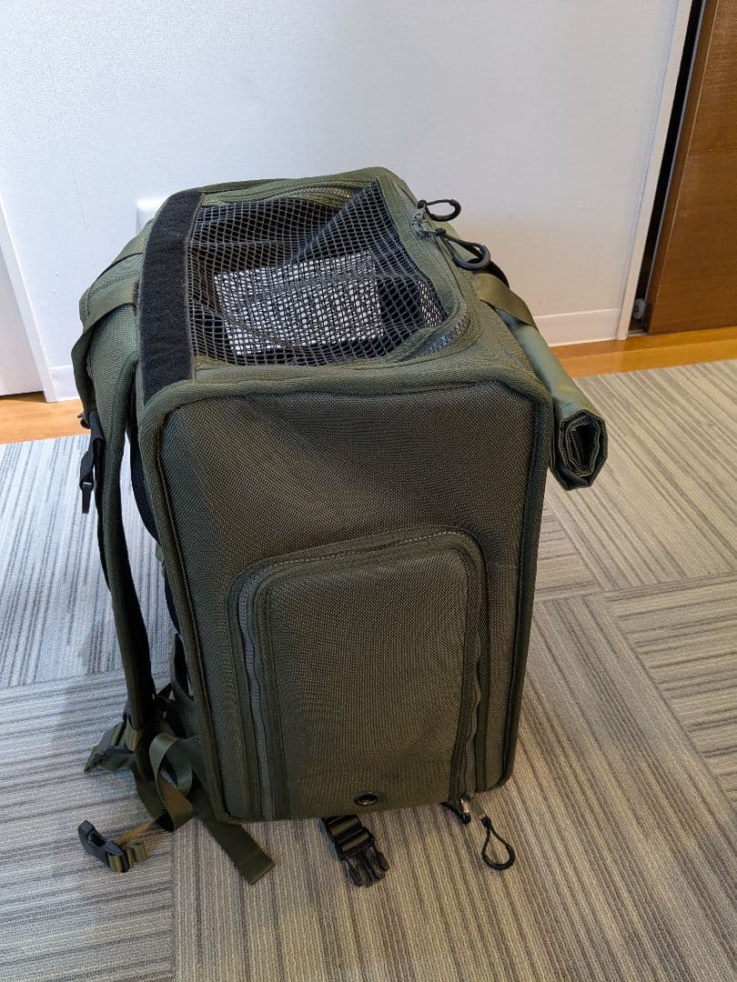 カーキ★マンダリンブラザーズブリクストンキャリーバックパック　リュック