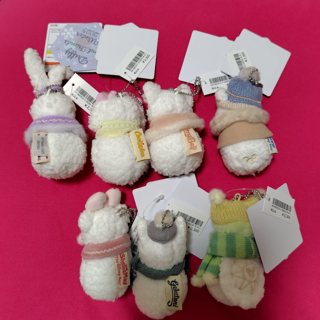 東京ディズニーシー、シークレットオブスノーウーデイ 雪だるま７人セット