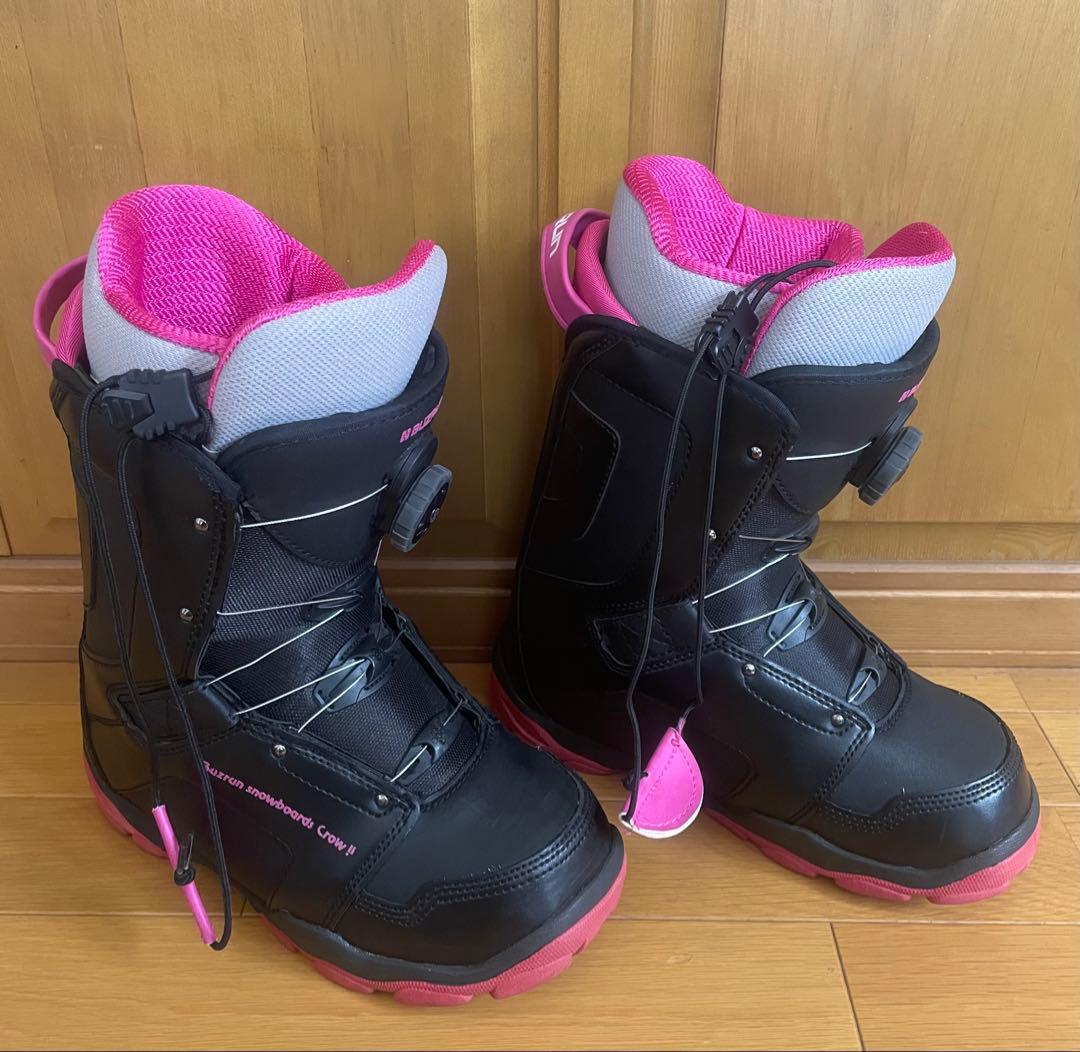 ★4回使用美品★BUZRUN boaスノーボードブーツ 24cm