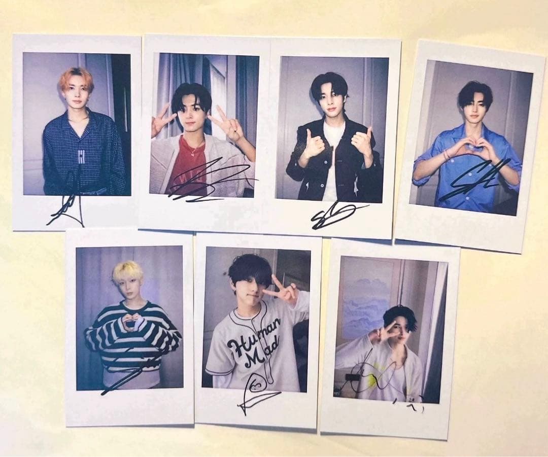 ENHYPEN yizhiyu yzy 北京 サイン会 チェキ トレカ セット