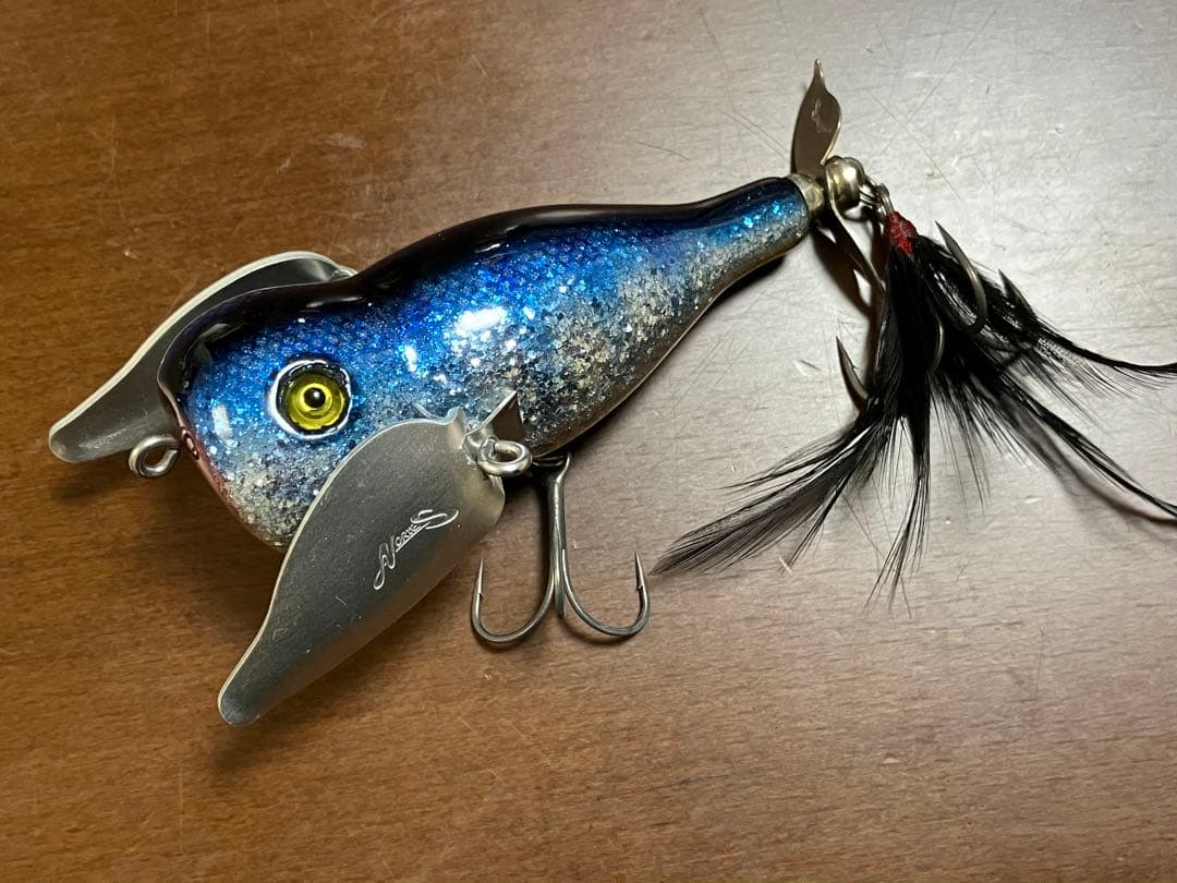 ウォッシャークローラー マッスル ギラギラブルーギル ノリーズ アカシブランド