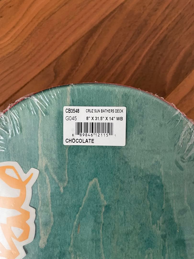 新品未使用品Chocolate Cruz Sun Bathers Deck 8\"