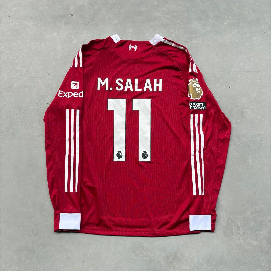 25/26 リヴァプール　モハメドサラー　アディダス　長袖ユニホーム　正規品