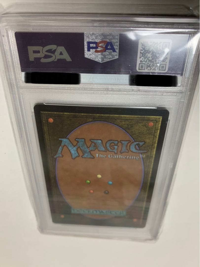 MTG Guruランド  島PSA8 NM-MT 鑑定結果画面あり