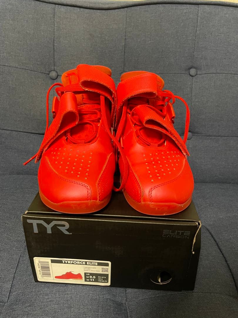 TYR TYRFORCE エリートカーボンリフター レッド
