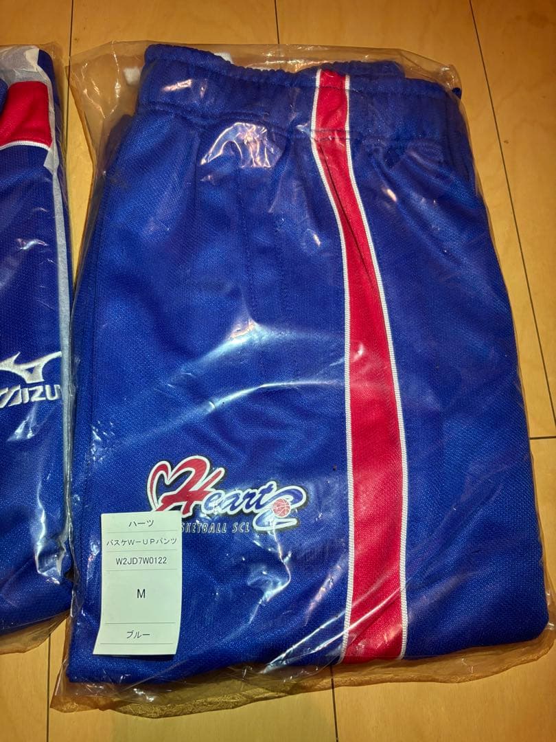【新品・未開封】ハーツ　バスケットボール ジャージセット Mサイズ