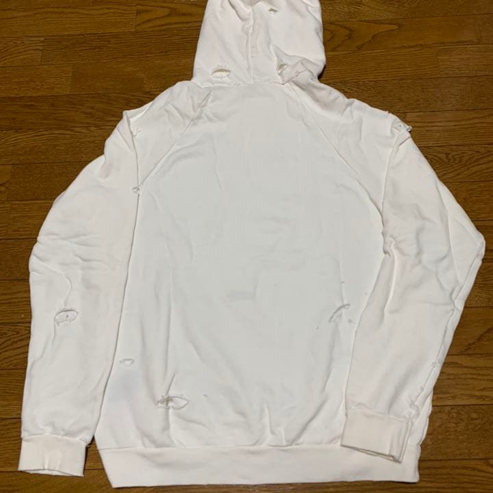 j.s.b.パーカー 白Mサイズ