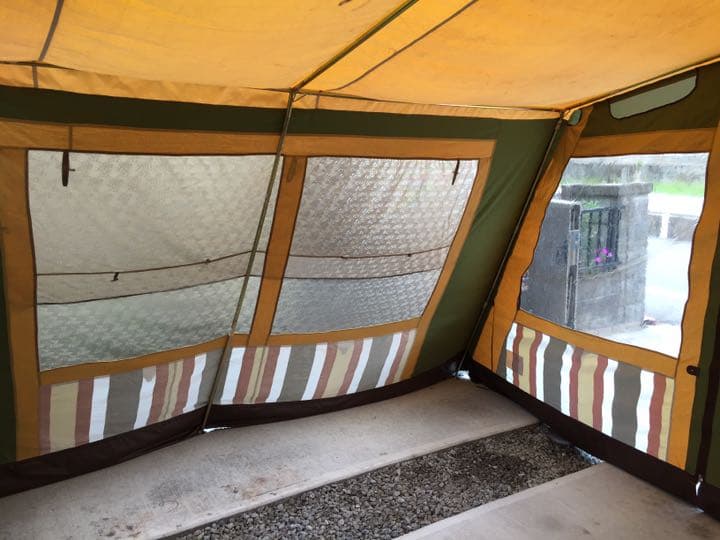 【値下可】ビンテージテント ヴィンテージテント 鉄骨テント