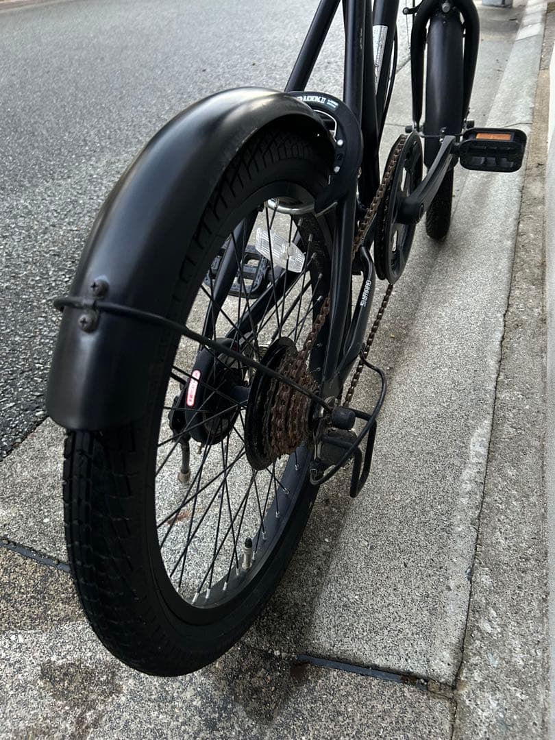 COGHORN 折り畳み自転車 ブラック