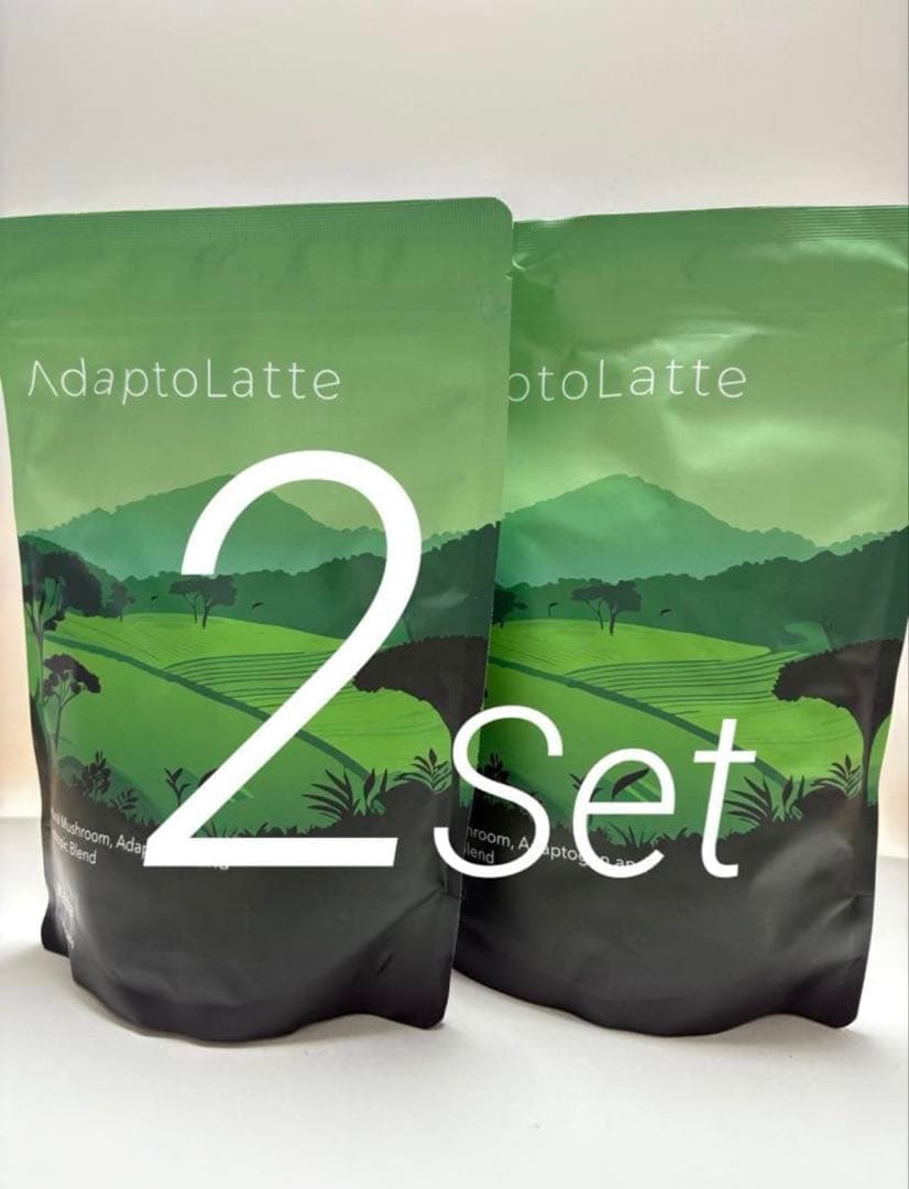 アダプトラテ（抹茶）1個＆オリジナル1個