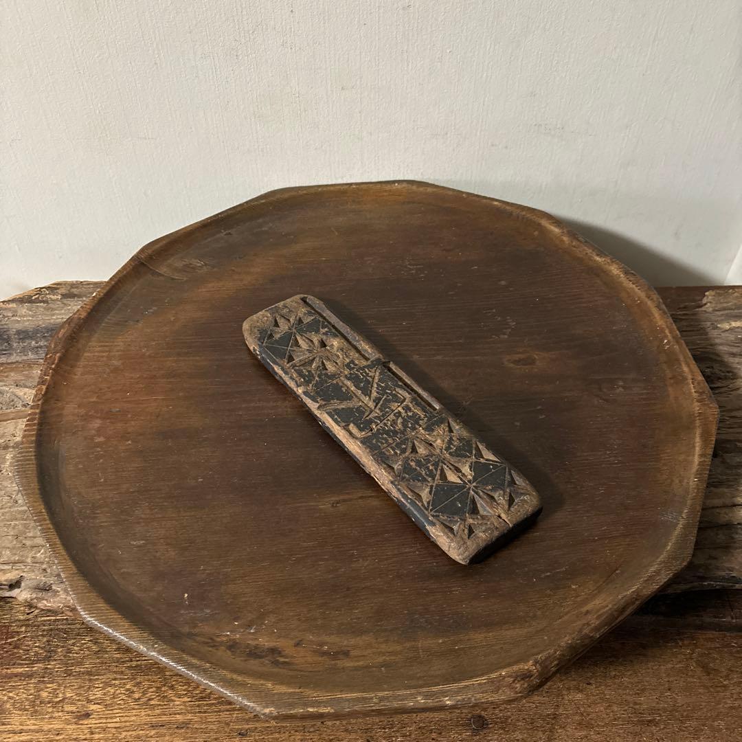 李朝糸巻き　木工品　古民芸　古美術　骨董　朝鮮美術　アンティーク　韓国骨董