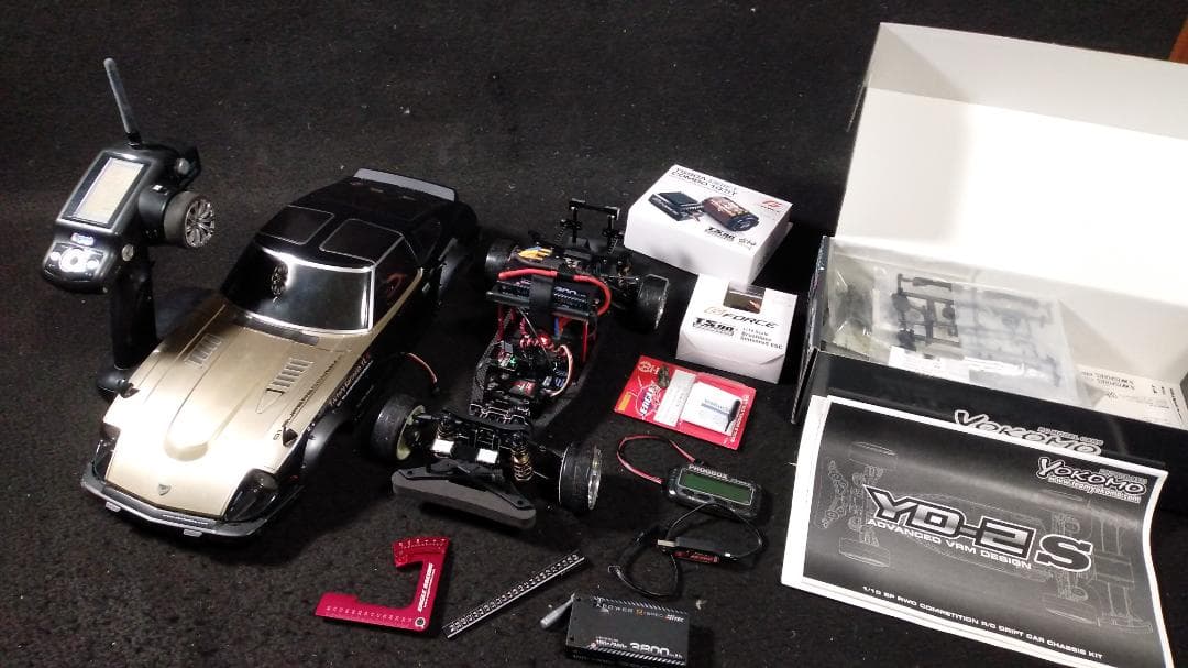 c*n様 【ヨコモYD-2S】ボディ・バッテリー・プロポ他オマケ多数ラジドリフル