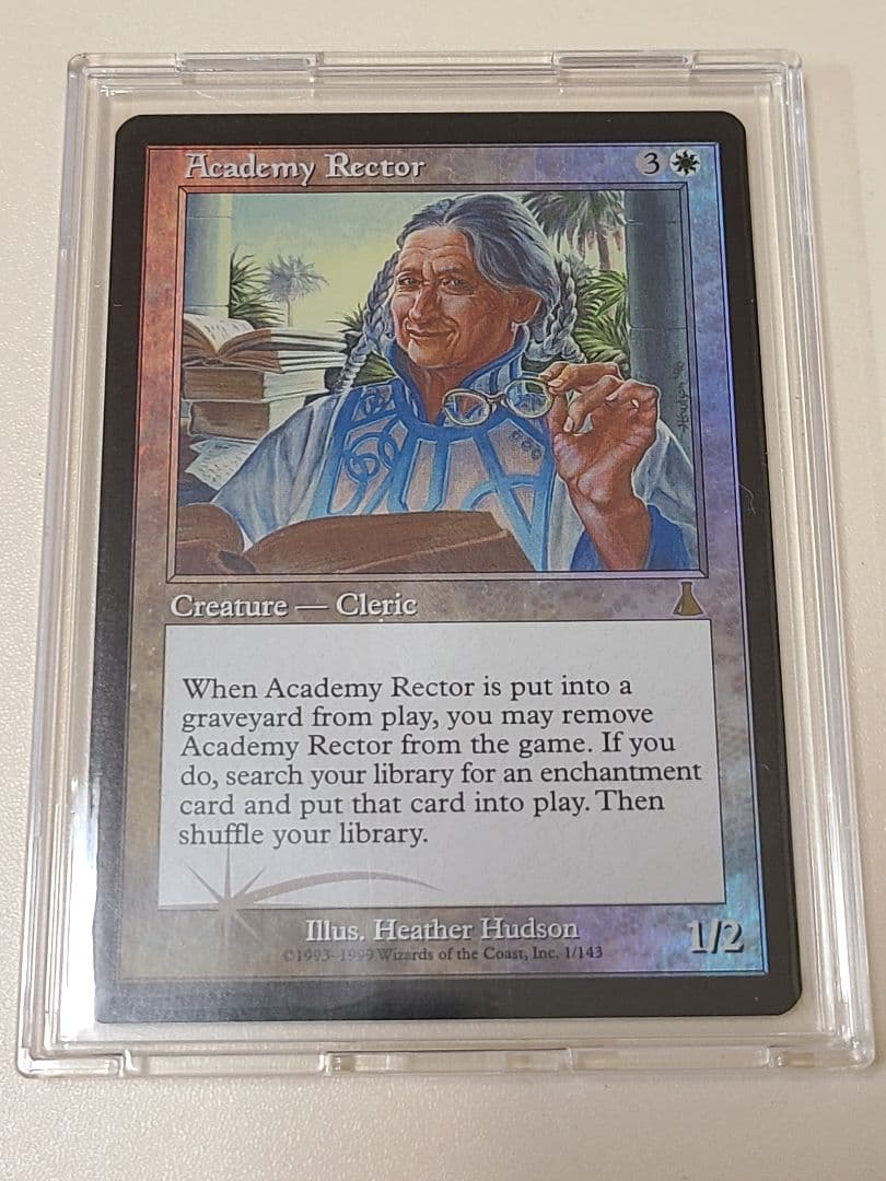 MTG【Foil】〈アカデミーの学長/Academy Rector〉[UDS]