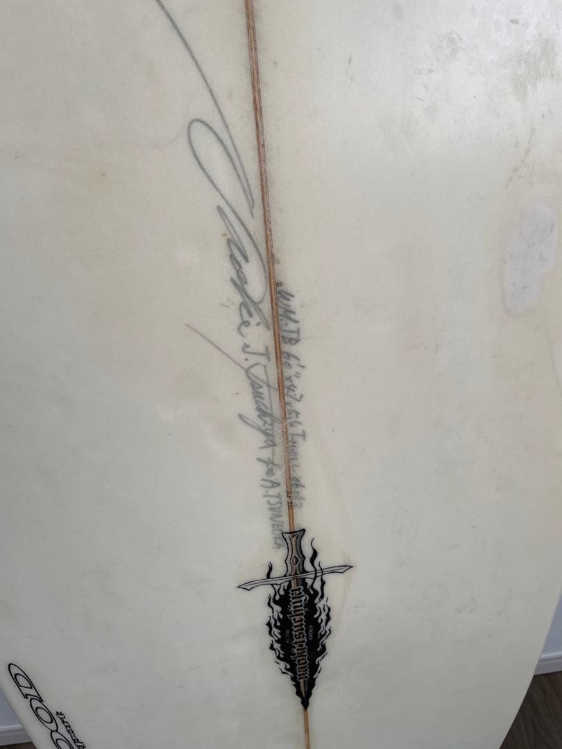 サーフボード+リーシュコード