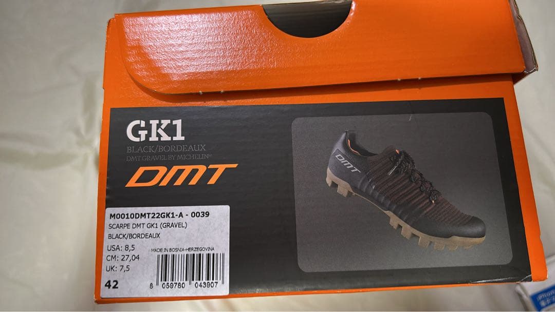 DMT SPDグラベルシューズ GK1 RED 42 (27cm)